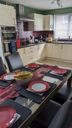House with free parking and large garden